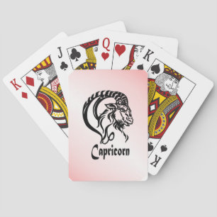 Capricorn the Sea Goat Zodiac Playing Cards
