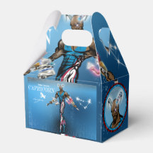 Capricorn Theme Party Favour Box