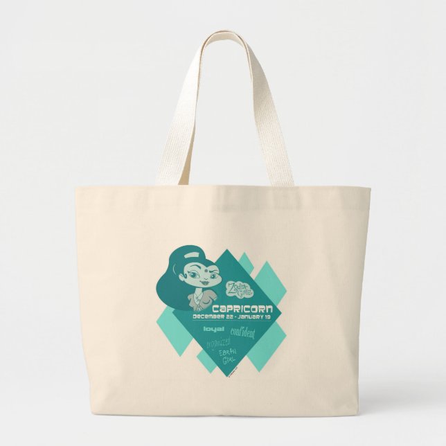 Capricorn Tote Bag (Front)