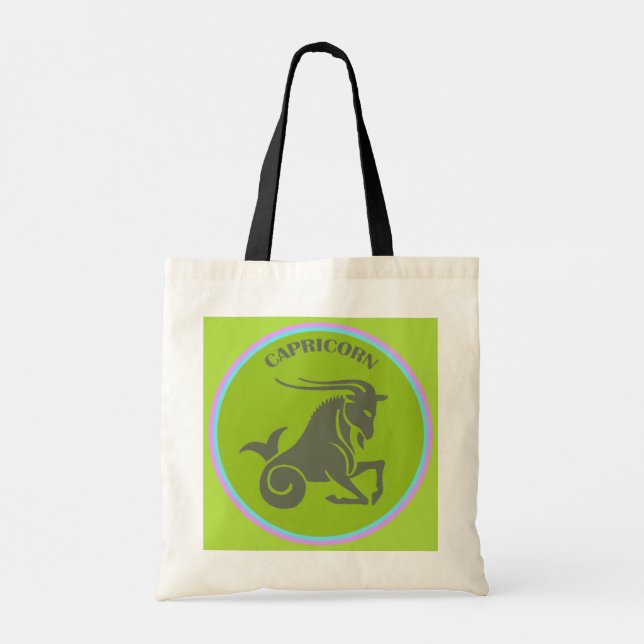 Capricorn Tote Bag (Back)