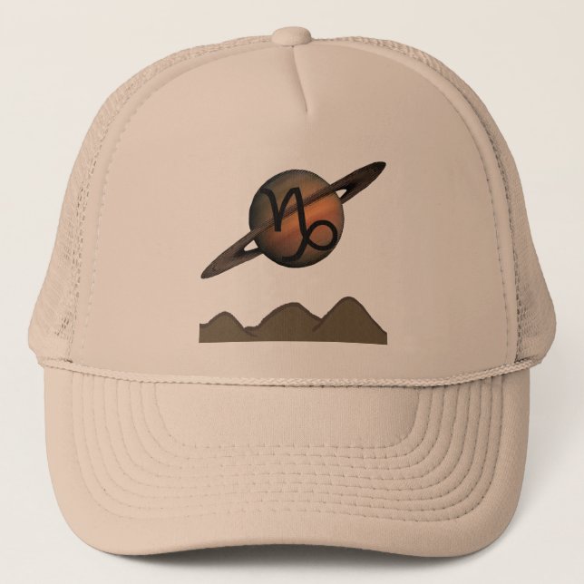 Capricorn Trucker Hat (Front)