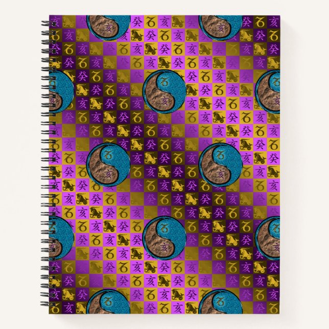 Capricorn & Water Boar Notebook (Front)