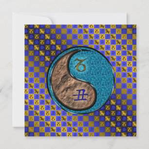 Capricorn & Water Ox Card