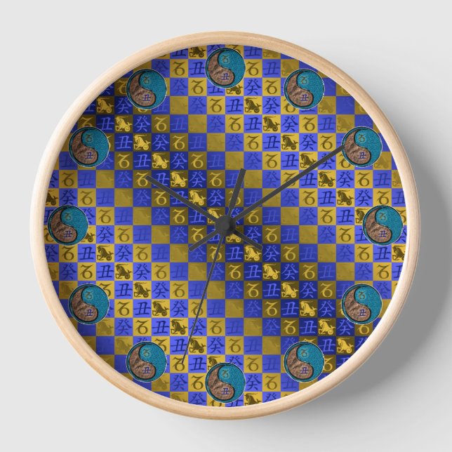 Capricorn & Water Ox Clock (Front)