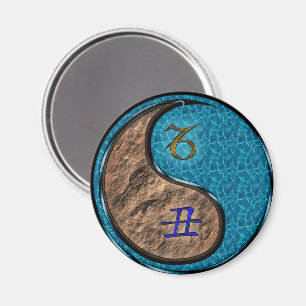Capricorn & Water Ox Magnet