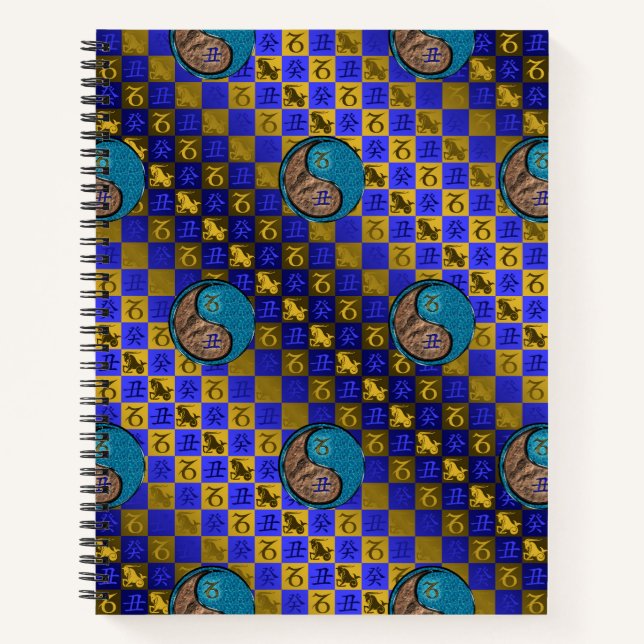 Capricorn & Water Ox Notebook (Front)