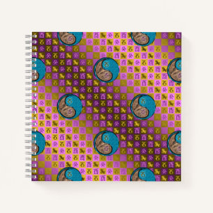 Capricorn & Water Rooster Notebook