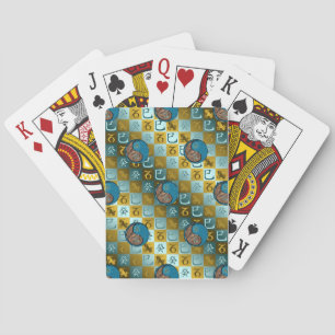 Capricorn & Water Snake Playing Cards