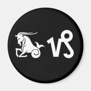Capricorn with Symbol Magnet