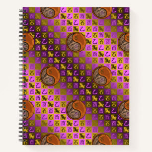 Capricorn & Wood Rooster Notebook