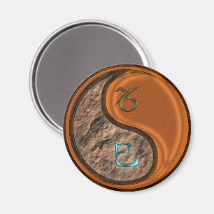 Capricorn & Wood Snake Magnet