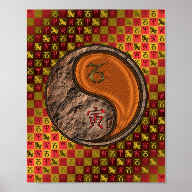 Capricorn & Wood Tiger Poster (Front)