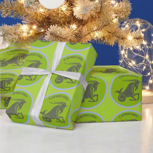 Capricorn Wrapping Paper (Holidays)