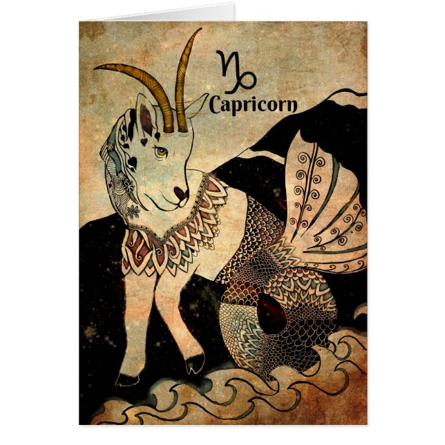 Capricorn Zodiac (Front)