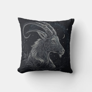 Capricorn Zodiac Astrological Cushion