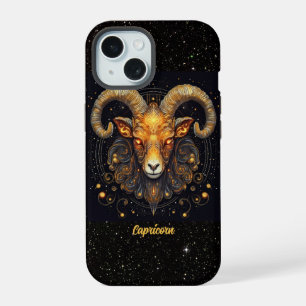 Capricorn Zodiac Astrology Dec/Jan Birthday iPhone 15 Case