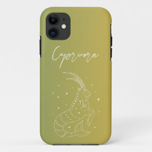 Capricorn zodiac horoscope star sign gradient Case-Mate iPhone case