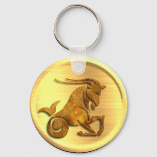 Capricorn Zodiac Keychain