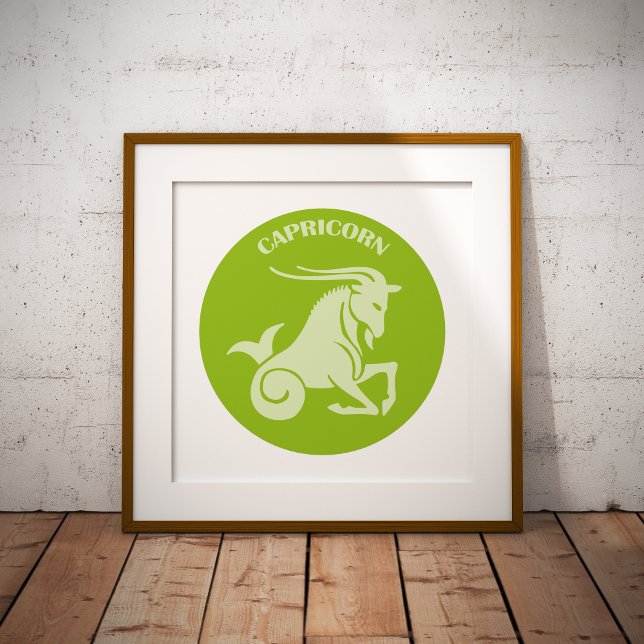 Capricorn, Zodiac Sign, Horoscope, Astrology Photo Print (Creator Uploaded)