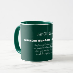 CAPRICORN Zodiac Sign Personality Traits Mug