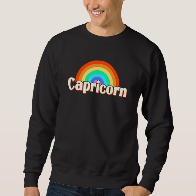 Capricorn Zodiac Sign Sweatshirt (Front)