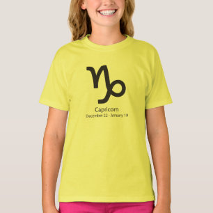 Capricorn Zodiac sign T-Shirt
