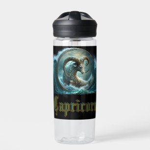 Capricorn Zodiac Sign Water Bottle