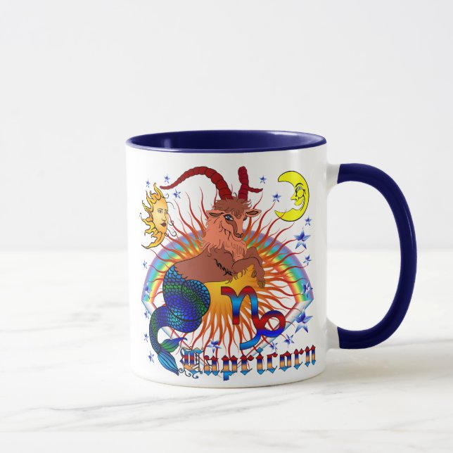Capricorn-Zodiac-V-1 Mug (Right)