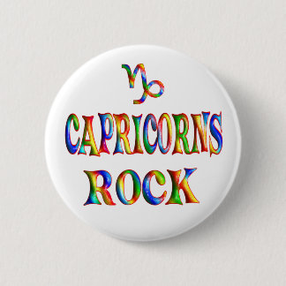 Capricorns Rock 6 Cm Round Badge