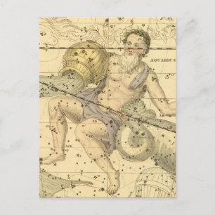 Capricornus and Aquarius Postcard