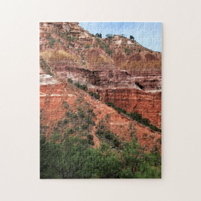 Caprock Canyon Texas Southwest Photo Jigsaw Puzzle (Vertical)