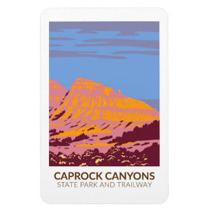 Caprock Canyons State Park and Trailway Texas Magnet