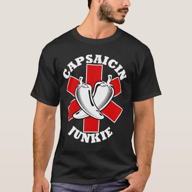 Capsaicin Junkie T-Shirt (Front)