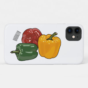 Capsicum cartoon illustration Case-Mate iPhone case