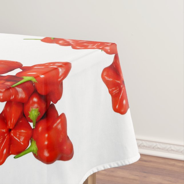 Capsicum Chinense Chilli Cotton Tablecloth (In Situ)