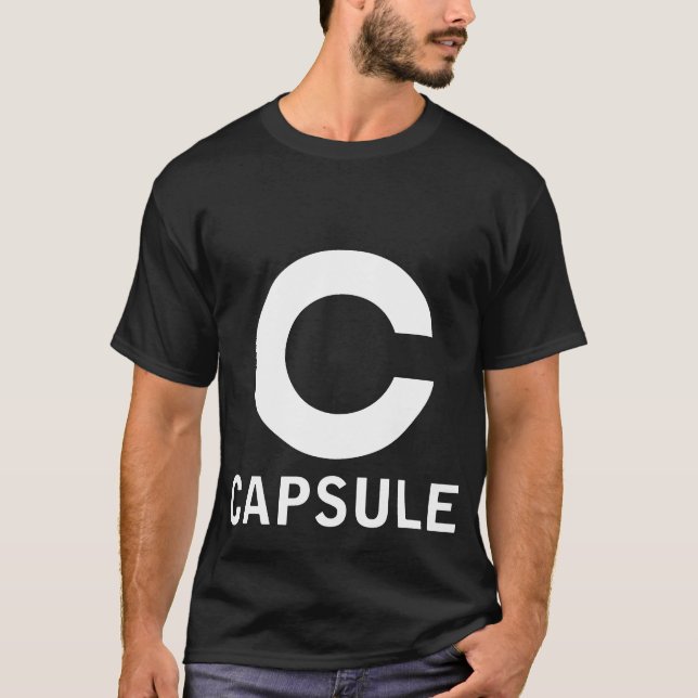 Capsule logo tee (white graphic) (Front)