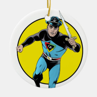 Captain Action 2010 Ceramic Tree Decoration