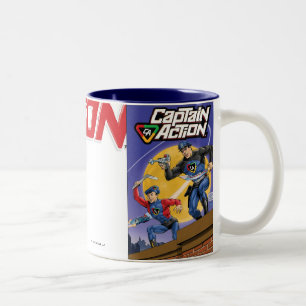 Captain Action Retro Coffee Mug