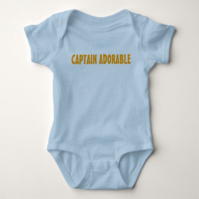 Captain Adorable baby creeper (Front)