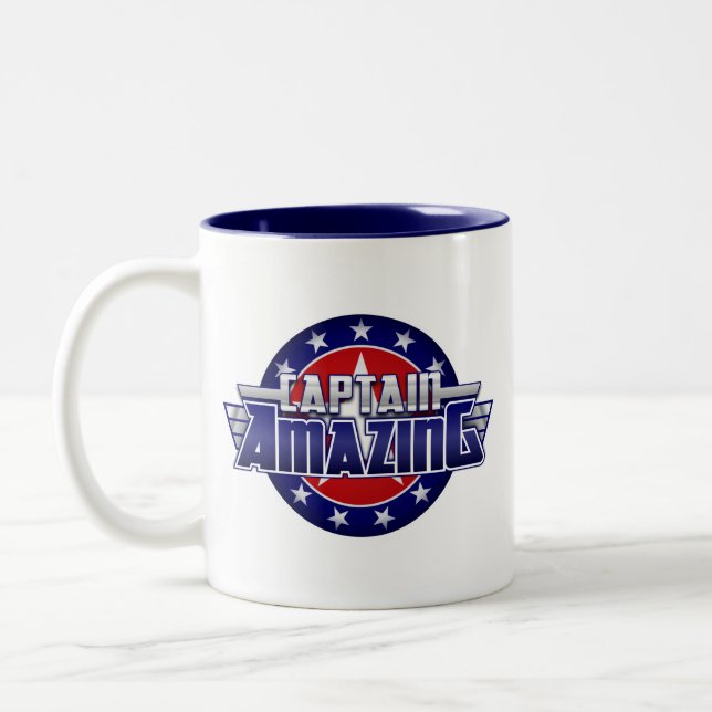 Captain Amazing Coffee Mug (Left)
