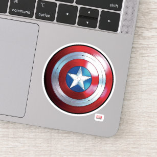 Captain America Shield Badge