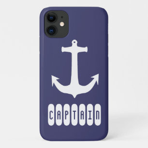 Captain Anchor Sea Ocean Sailing Case-Mate iPhone Case