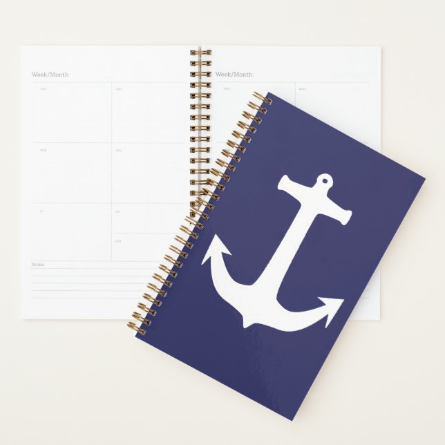 Captain Anchor Sea Ocean Sailing Planner (Display)