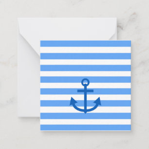 Captain, Anchor & Stripes Card