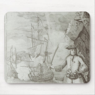 Captain Avery capturing Mouse Pad
