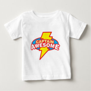 Captain Awesome Baby T-Shirt