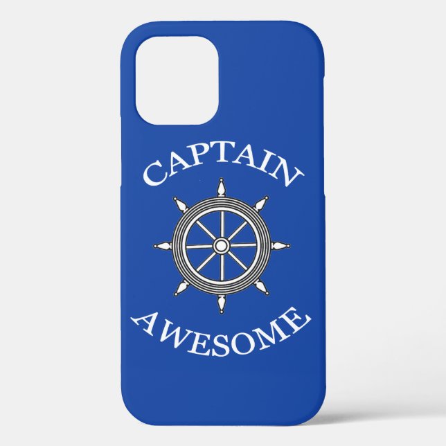 "Captain Awesome"  Case-Mate iPhone Case (Back)