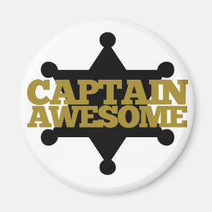 Captain Awesome Magnet