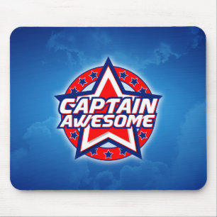 Captain Awesome Mouse Pad