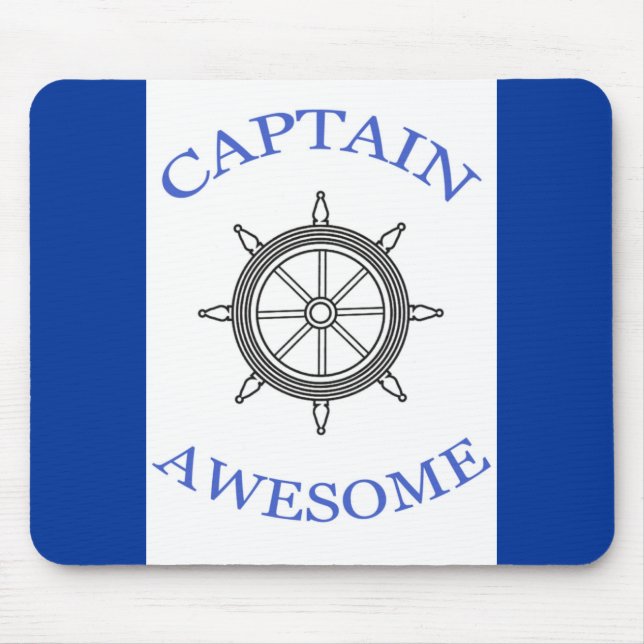 CAPTAIN AWESOME mousepad (Front)